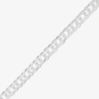 Womens Sterling Silver 20 Inch Curb Chain Necklace