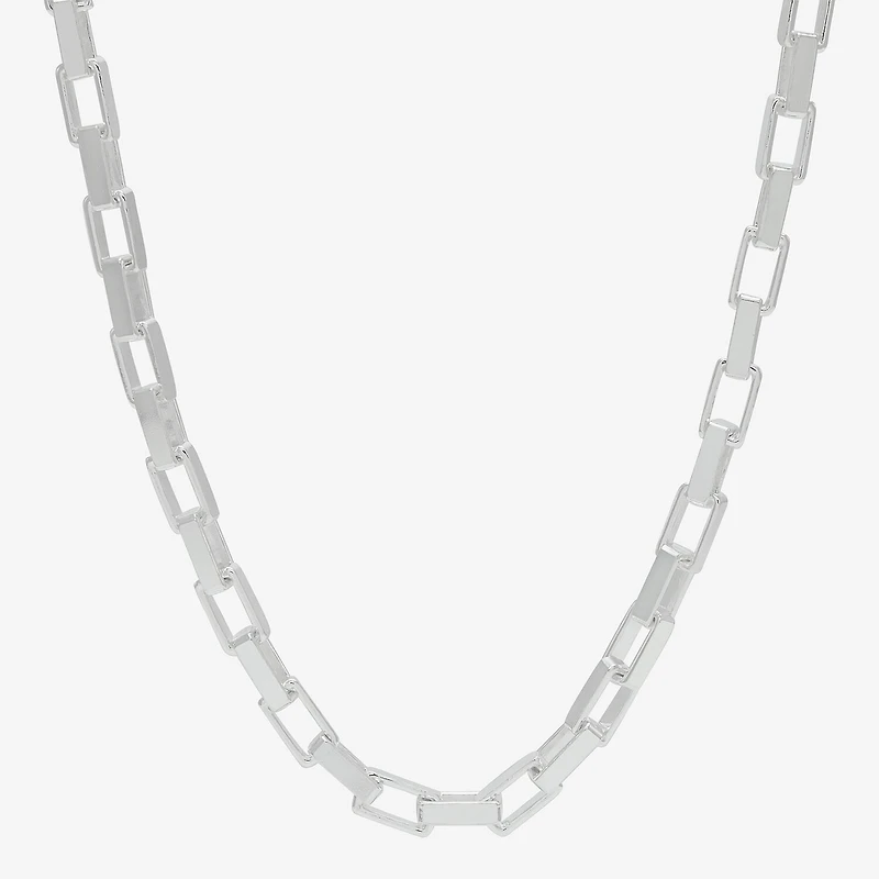 Made in Italy Womens Sterling Silver 20 Inch Chain Necklace