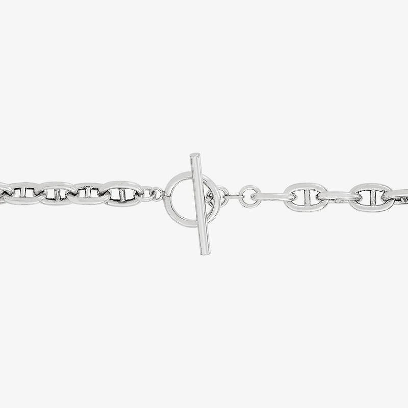 Limited Quantities! Womens Sterling Silver 17 Inch Mariner Chain Necklace