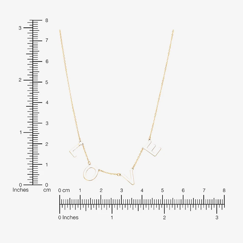 Limited Quantities! Womens 14K Gold 18 Inch Pendant Necklace