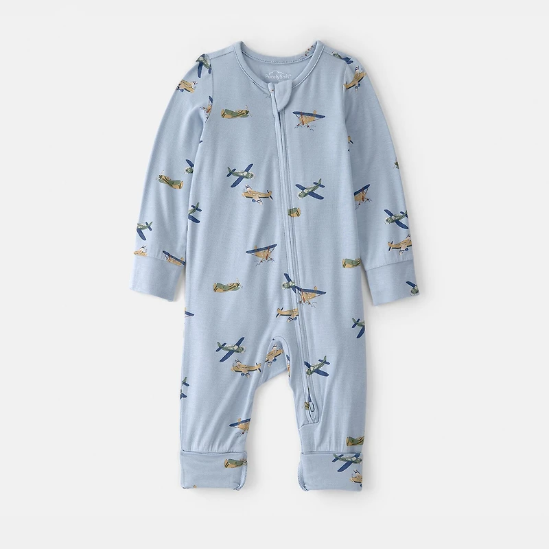 Carter's Purelysoft Baby Boys Airplanes Sleep and Play