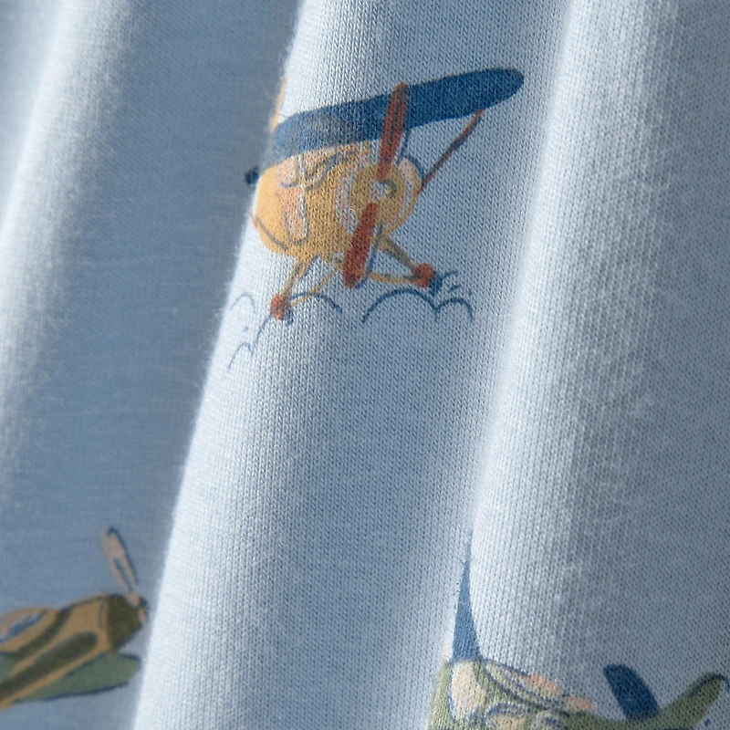 Carter's Purelysoft Baby Boys Airplanes Sleep and Play
