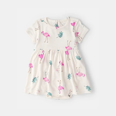 Carter's Baby Girls Short Sleeve Fitted Sundress