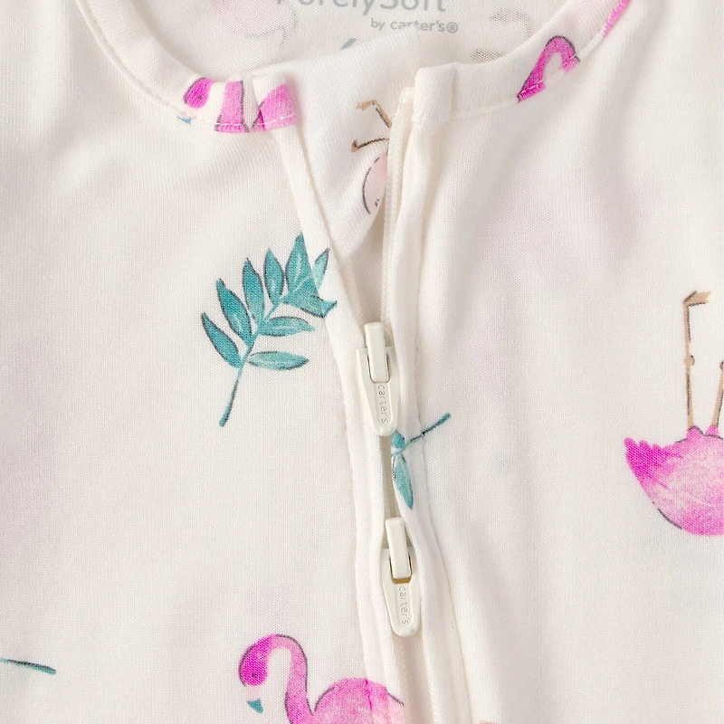 Carter's Purelysoft Baby Girls Tropical Sleep and Play