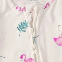 Carter's Purelysoft Baby Girls Tropical Sleep and Play