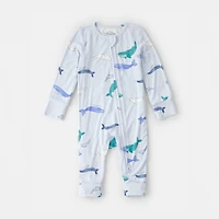 Carter's Purelysoft Whales Baby Boys Sleep and Play
