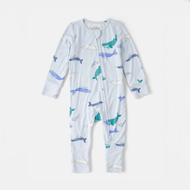 Carter's Purelysoft Whales Baby Boys Sleep and Play