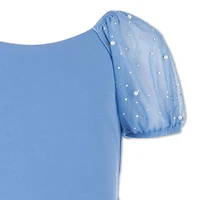 Speechless Big Kid Girls Short Sleeve A-Line Dress