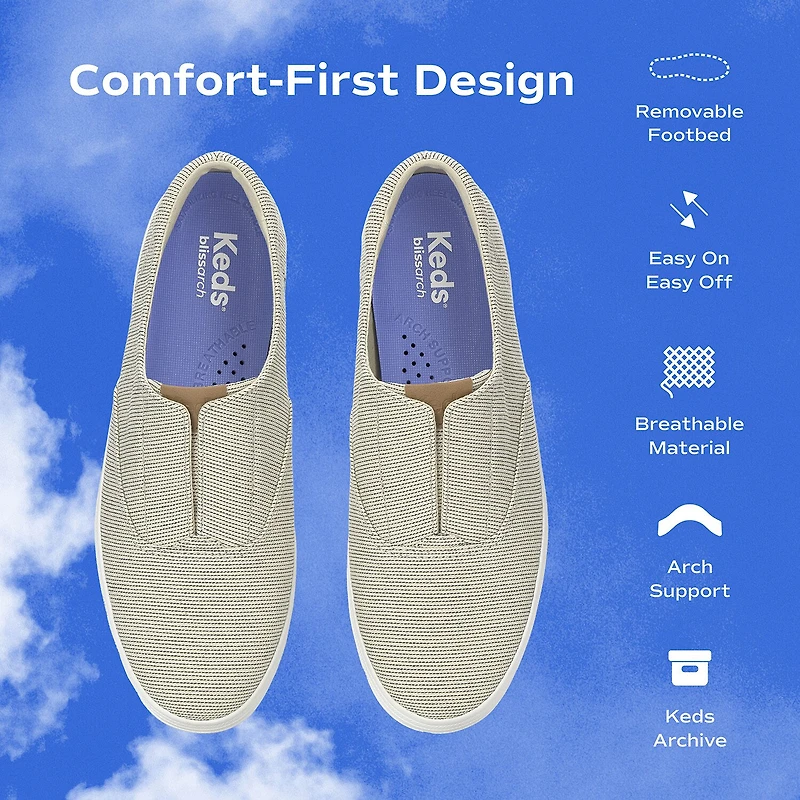 Keds Champion Seed Stripe Womens Sneakers