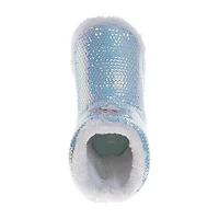 Josmo Toddler Girls Frozen Insulated Flat Heel Snow Boots