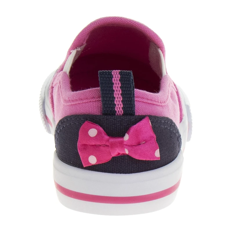 Josmo Girls Minnie Mouse Round Closed Toe Slip-On Shoe