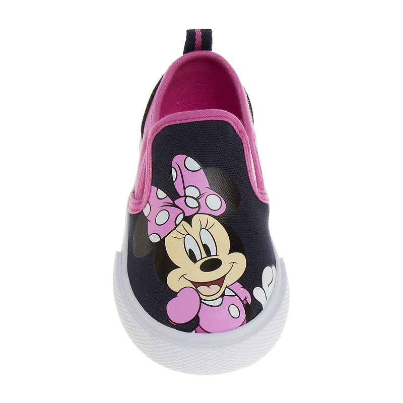 Josmo Girls Minnie Mouse Round Closed Toe Slip-On Shoe