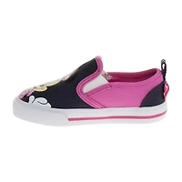 Josmo Girls Minnie Mouse Round Closed Toe Slip-On Shoe
