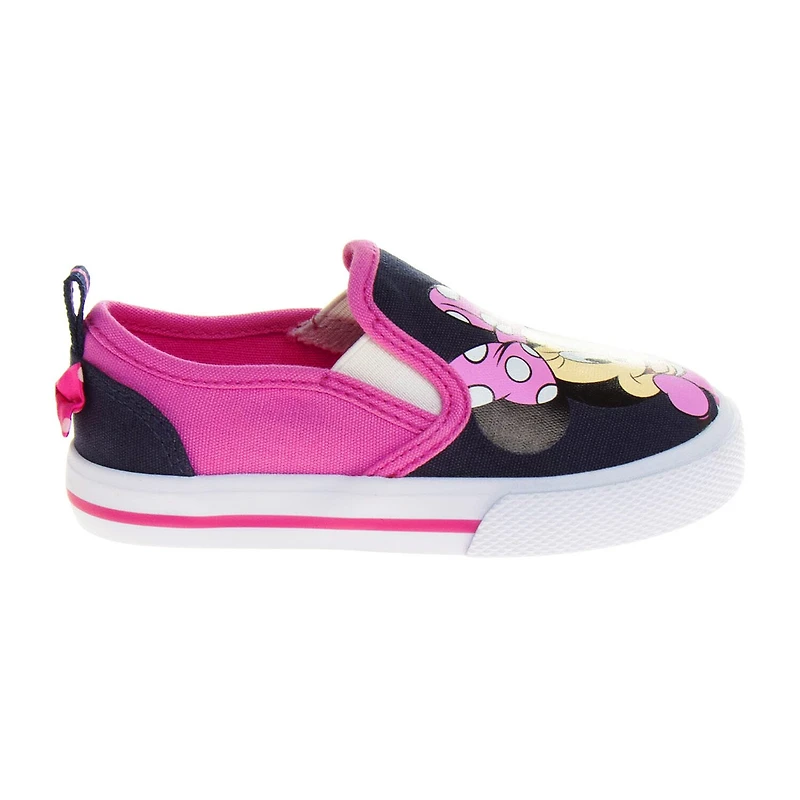 Josmo Girls Minnie Mouse Round Closed Toe Slip-On Shoe