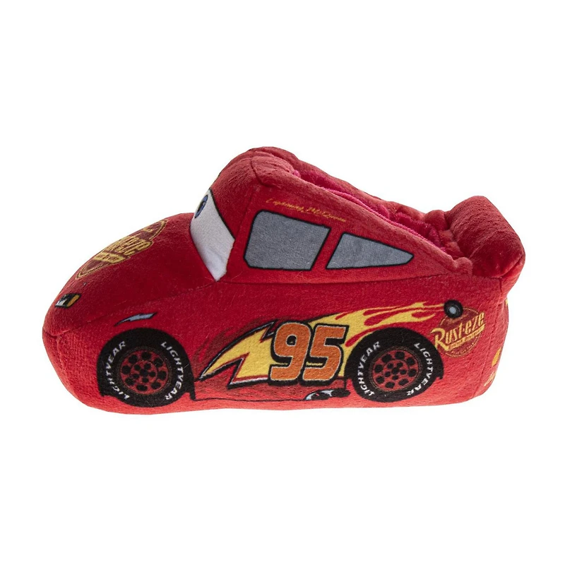 Josmo Pixar Cars Lightning Mcqueen Boys Slip-On Slippers