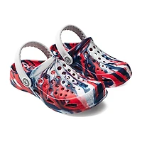 joybees® Americana Collection Little & Big Kid Unisex Round Closed Toe Clogs
