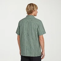 VOLCOM Mens Short Sleeve Camp Shirt