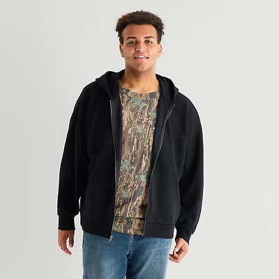 Arizona Mens Hooded Long Sleeve Big and Tall Sweatshirt