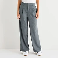 Stylus Womens Straight High Rise Trouser
