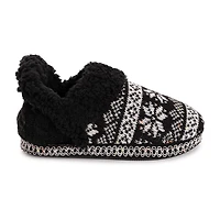 Muk Luks Ml F 26 Ds Slippers Womens Memory Foam Slip Resistant Slip-On