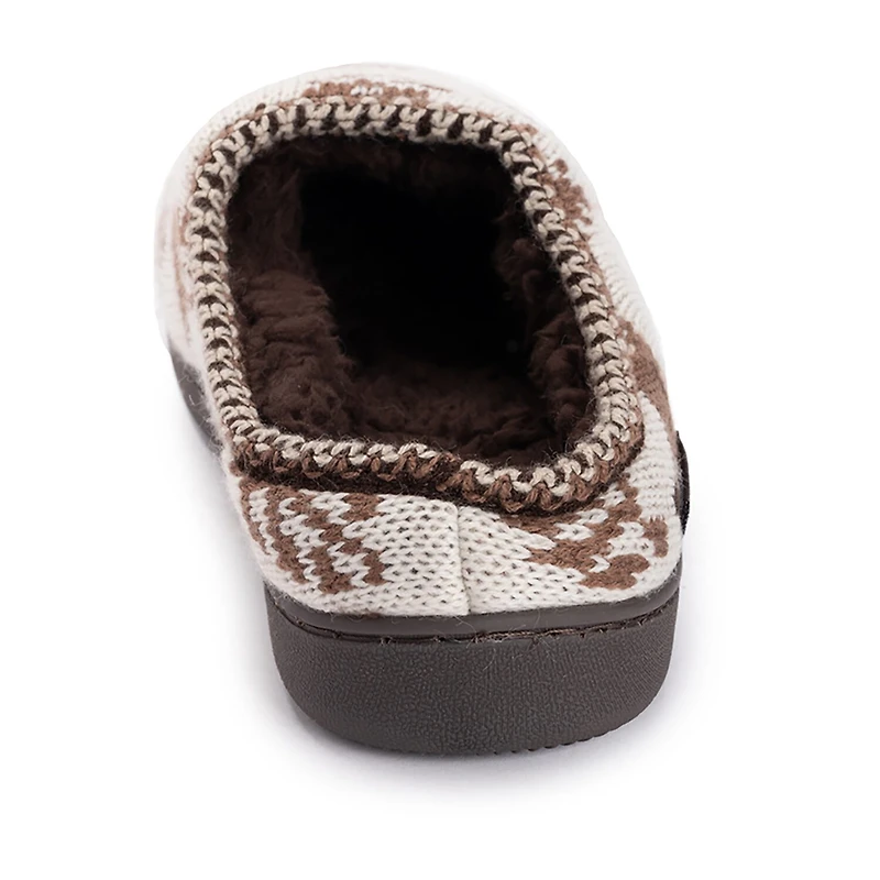 Muk Luks Ml F 26 Ds Slippers Womens Memory Foam Slip Resistant Clog