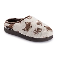 Muk Luks Ml F 26 Ds Slippers Womens Memory Foam Slip Resistant Clog