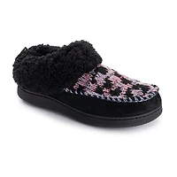 Muk Luks Ml F 26 Ds Slippers Womens Memory Foam Slip Resistant Slip-On