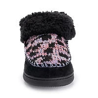 Muk Luks Ml F 26 Ds Slippers Womens Memory Foam Slip Resistant Slip-On
