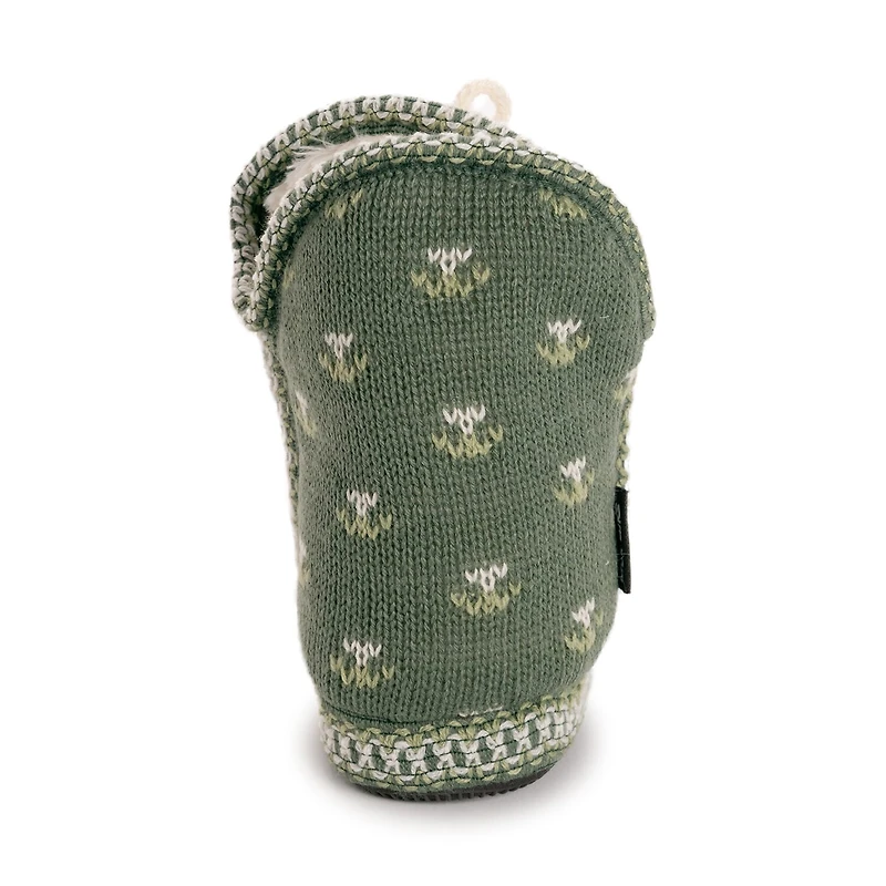 Muk Luks Ml F 26 Ds Slippers Womens Memory Foam Slip Resistant Bootie