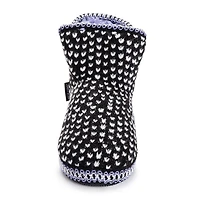 Muk Luks Womens Memory Foam Slip Resistant Bootie Slippers