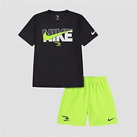 Nike 3BRAND by Russell Wilson Big Kid Boys 2-pc. Short Set
