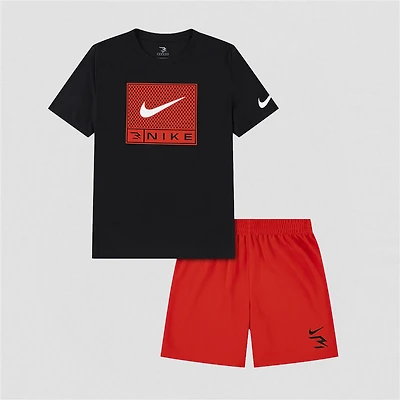 Nike 3BRAND by Russell Wilson Big Kid Boys 2-pc. Short Set