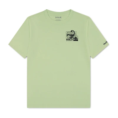 Hurley Big Kid Boys Crew Neck Short Sleeve Regular Fit Graphic T-Shirt