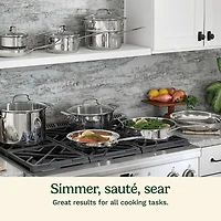 Cuisinart Chef'S Stainless Steel 17-pc. Cookware Set