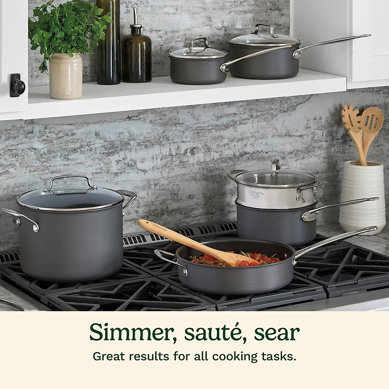 Cuisinart Hard Anodized 17-pc. Cookware Set