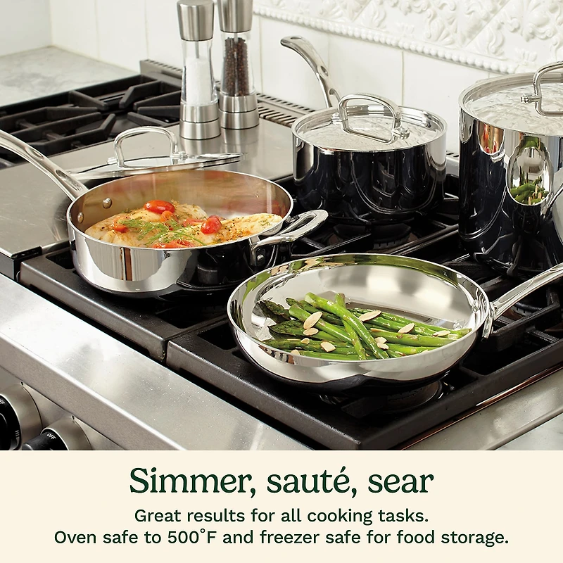Cuisinart French Classic Stainless Steel 10-pc. Cookware Set