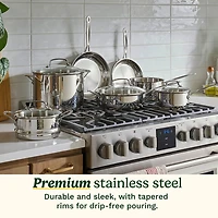 Cuisinart Stainless Steel 11-pc. Cookware Set