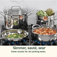 Cuisinart Stainless Steel 11-pc. Cookware Set