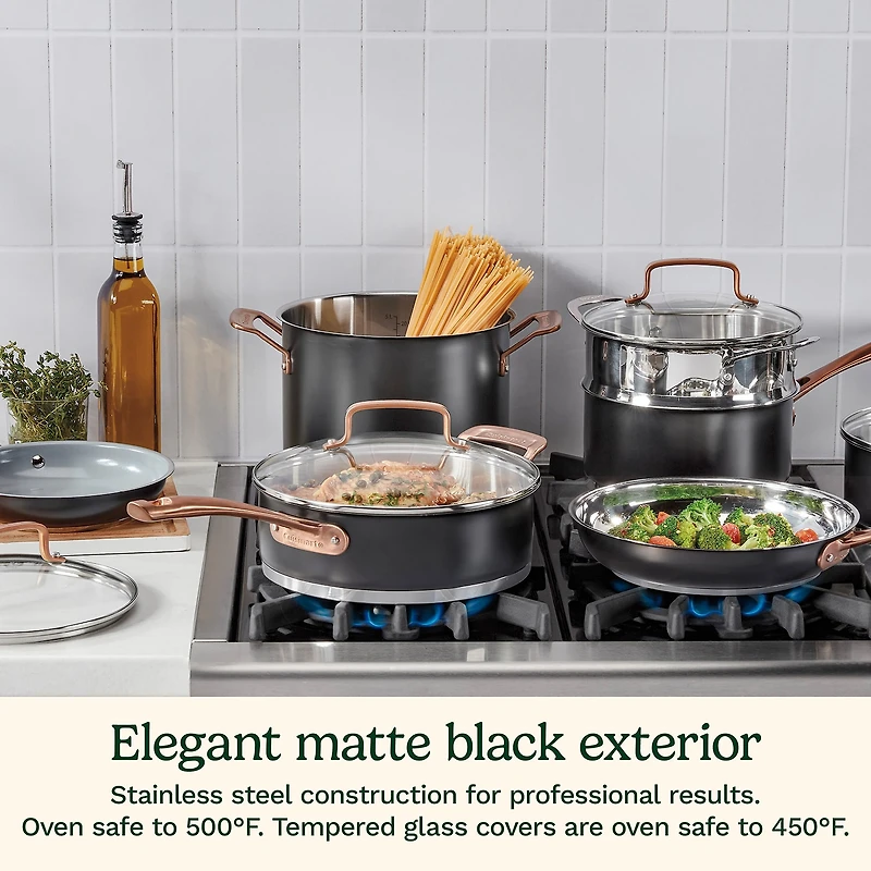 Cuisinart Elegance Stainless Steel 11-pc. Cookware Set
