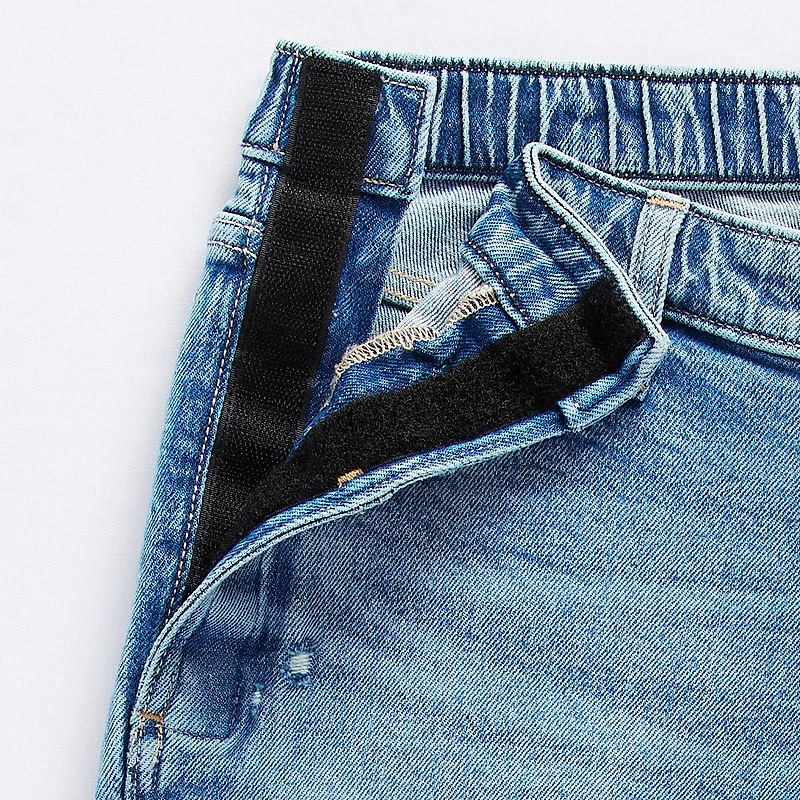 Arizona Womens Juniors Low Rise Adaptive Seated Wear Straight Leg Jean