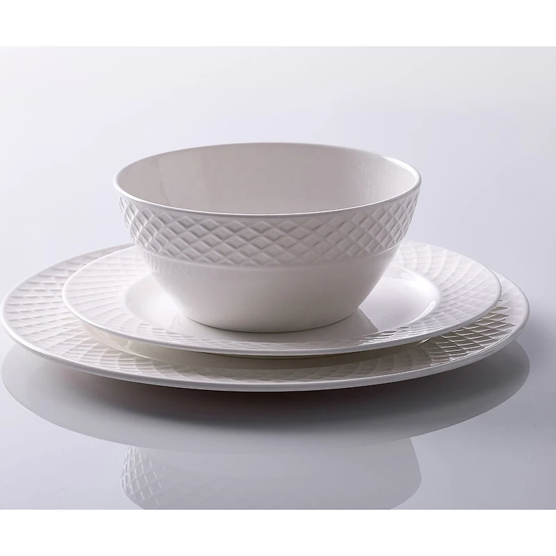 Mikasa Trellis 16-pc. Bone China Dinnerware Set