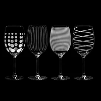 Mikasa® Cheers Set of 4 Wine Glasses