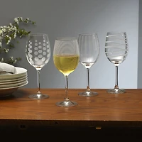 Mikasa® Cheers Set of 4 White Wine Glasses