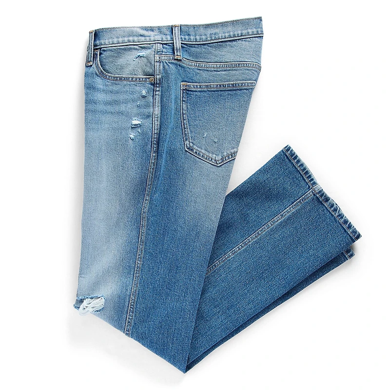 Arizona Womens Juniors Low Rise Straight Leg Jean