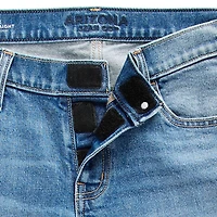 Arizona Womens Juniors Low Rise Straight Leg Jean
