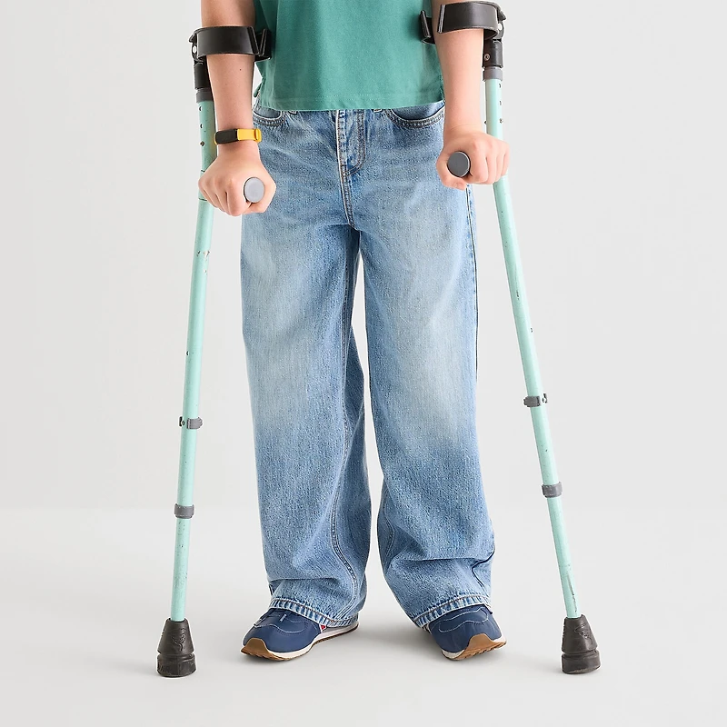 Thereabouts Little & Big Kid Boys Adaptive Pull-On Baggy Fit Jean