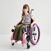 Thereabouts Little & Big Kid Girls Adaptive Seated Wear Mid Rise Straight Regular Fit Pull-On Pant