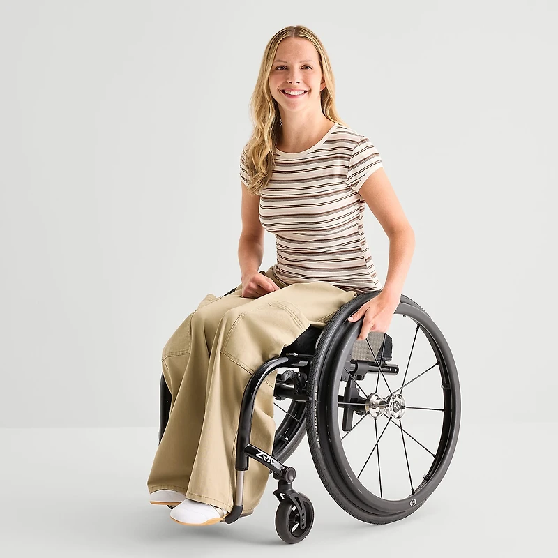 Arizona Womens Juniors Adaptive Seated Wear Low Rise Cargo Pant