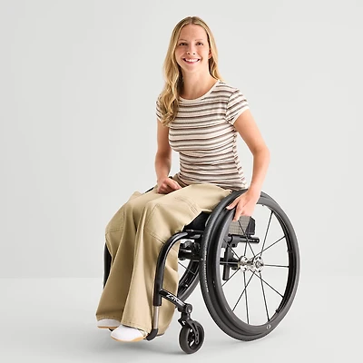 Arizona Womens Juniors Adaptive Seated Wear Low Rise Cargo Pant