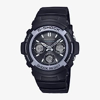 Casio G-Shock Mens Atomic Time Black Strap Watch Awgm100fp1a2
